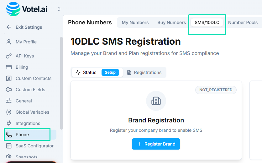SMS and 10DLC Compliance